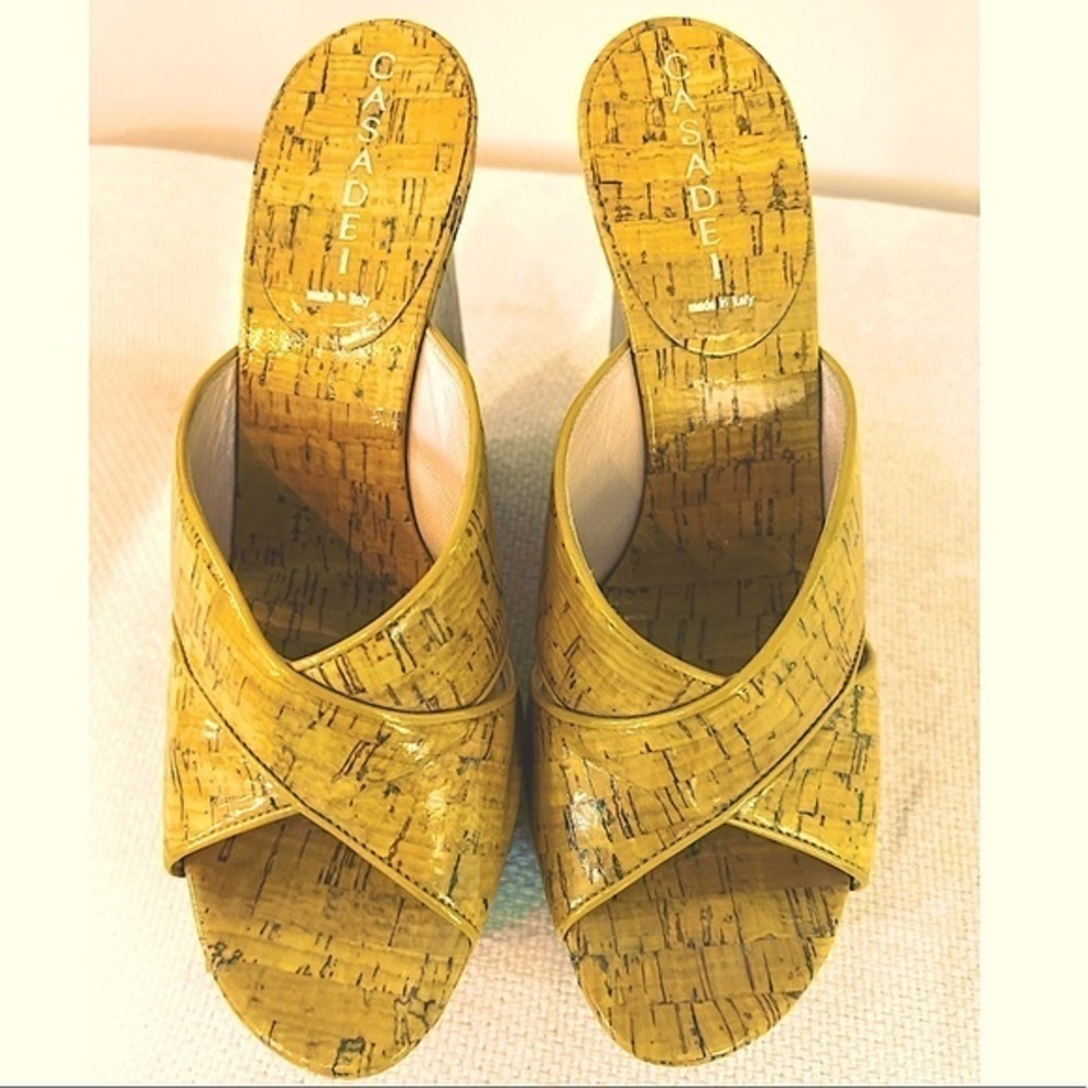 CASADEI Platform Wedge Sandal - Picture 2 of 6